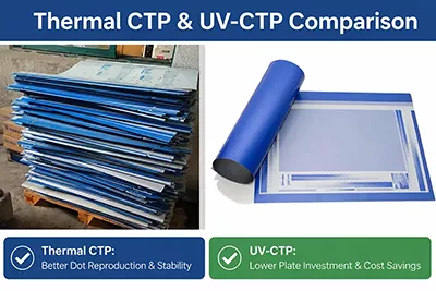 Placa CTP t&eacute;rmica vs placa CTP UV: &iquest;Cu&aacute;l es la diferencia?